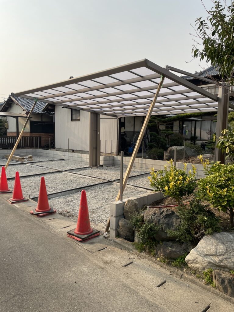 愛知県 駐車場工事 北名古屋市 改修工事 新装工事 店舗新装工事 店舗改装 店舗デザイン 店舗設計 リフォーム リノベーション 内装工事