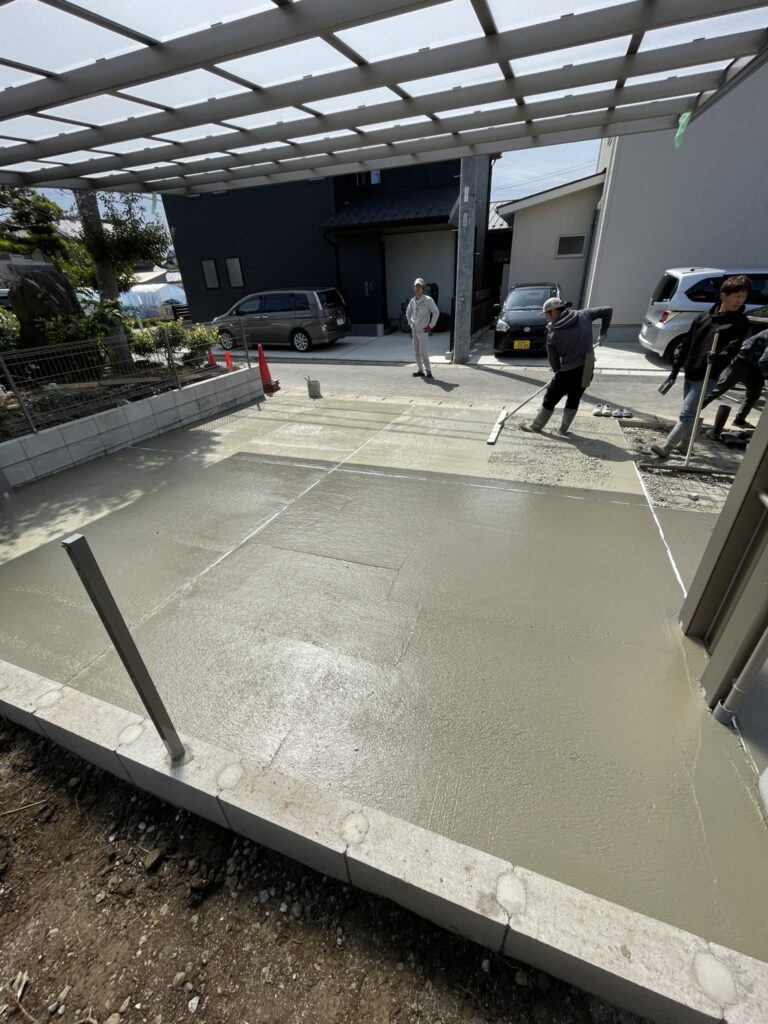 愛知県 駐車場工事 北名古屋市 改修工事 新装工事 店舗新装工事 店舗改装 店舗デザイン 店舗設計 リフォーム リノベーション 内装工事