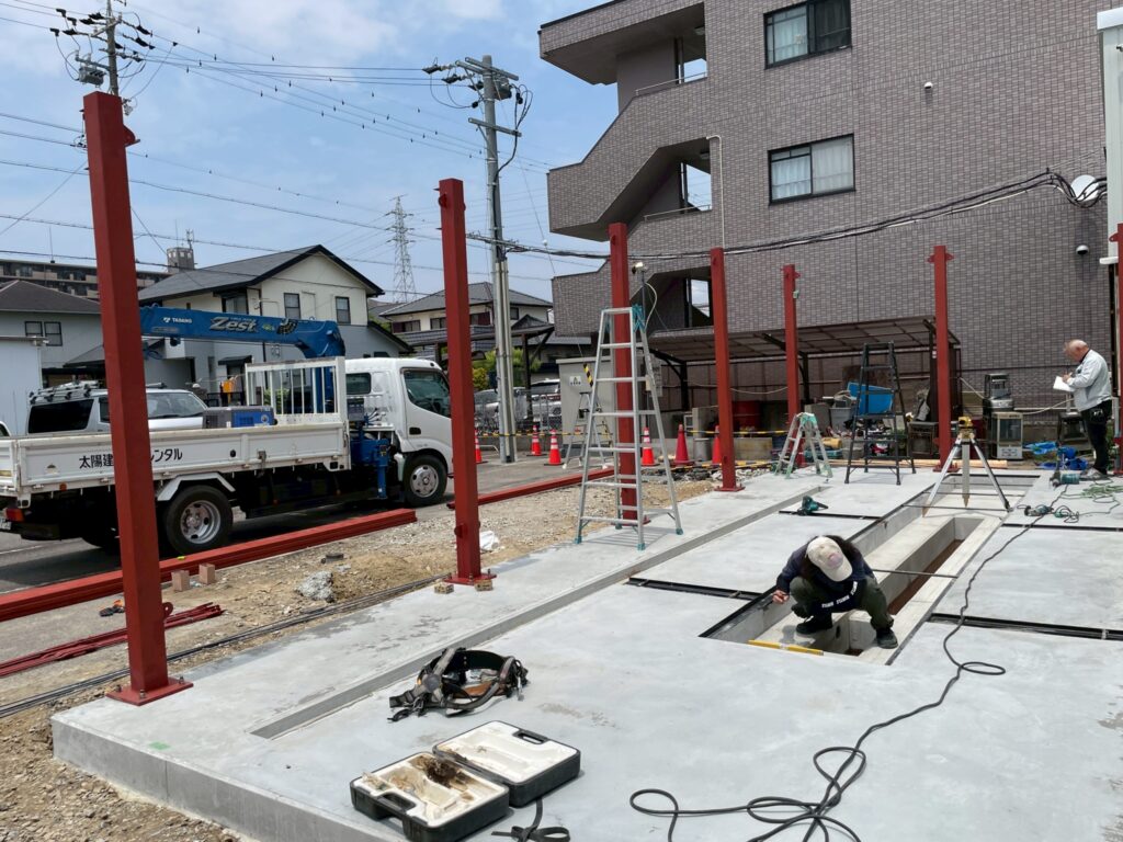 愛知県 安城市 トヨタカローラ安城洗車ピット工事 新装工事 店舗新装工事 店舗改装 店舗デザイン 店舗設計 リフォーム リノベーション 内装工事